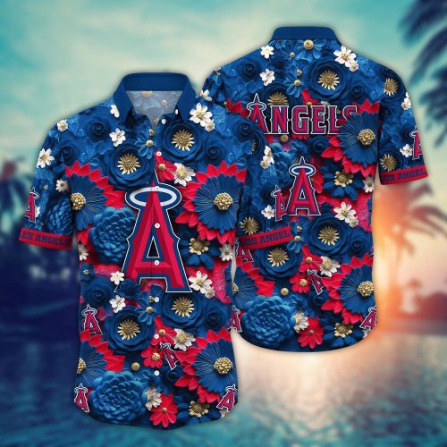 MLB Los Angeles Angels Hawaiian Shirt: Trendy Fashion Choice for Fans