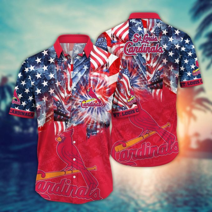 MLB St Louis Cardinals Hawaiian Shirt: Game Day Aloha Style for Fans