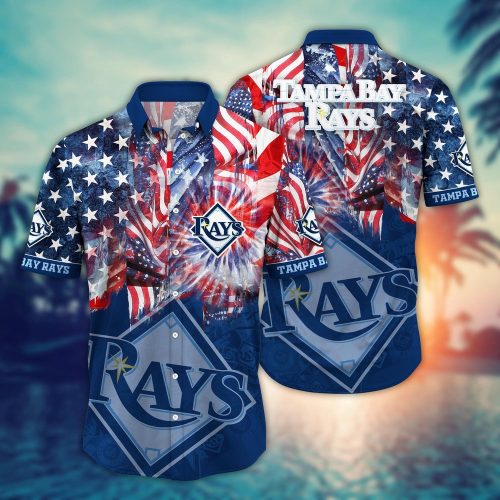 MLB Tampa Bay Rays Hawaiian Shirt: Game Day Aloha Style for Fans