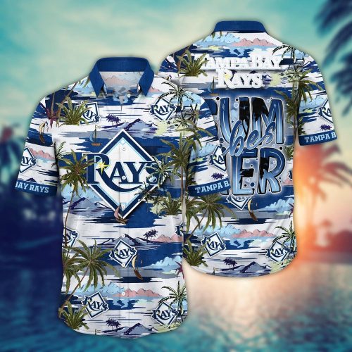MLB Tampa Bay Rays Hawaiian Shirt: Flower Grand Slam for Fans