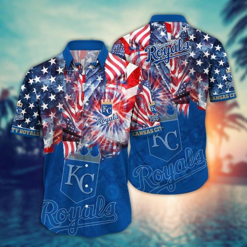 MLB Kansas City Royals Hawaiian Shirt - Game Day Aloha Style for Fans