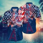 Los Angeles Angels Hawaiian Shirt: Game Day Aloha MLB Style For Fans