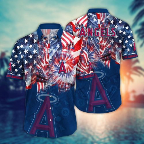 Los Angeles Angels Hawaiian Shirt: Game Day Aloha MLB Style For Fans