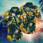 Oakland Athletics Hawaiian Shirt – Home Run Style for Sport Fans MLB Gear