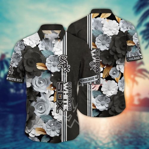 MLB Chicago White Sox Hawaiian Shirt Fashion Frenzy in Floral For Sport Fan