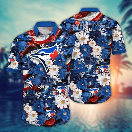 MLB Toronto Blue Jays Independence Day Hawaii Shirt – Perfect for Cool Fans!