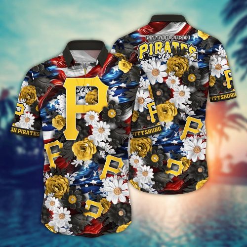 MLB Pittsburgh Pirates Hawaii Shirt: Independence Day Gear for Fans