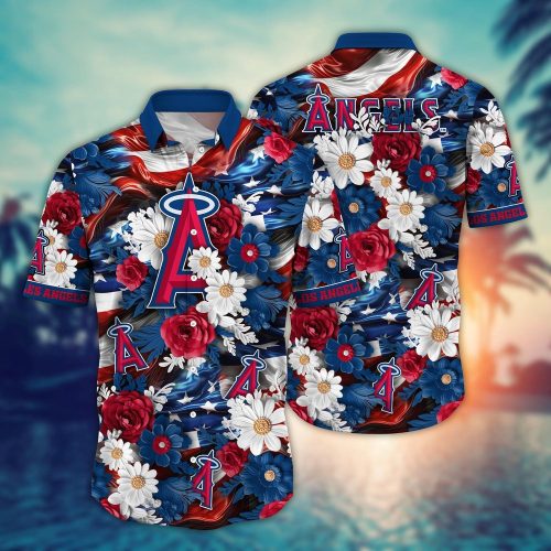 MLB Los Angeles Angels Hawaii Shirt Independence Day – Perfect for Cool Fans!