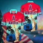 MLB Los Angeles Angels Hawaii Shirt: Sunset to Sunrise for Cool Fans