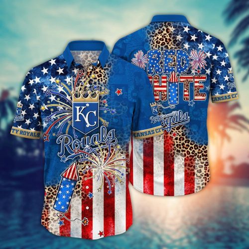 MLB Kansas City Royals Independence Day Aloha Shirt – For Cool Fans