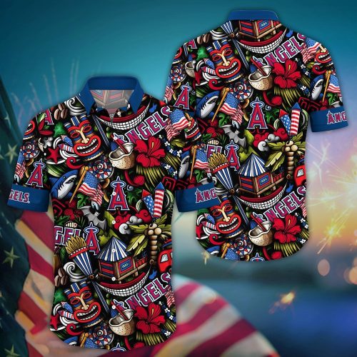 Los Angeles Angels MLB Hawaii Shirt: Vibrant Aloha for Cool Fans