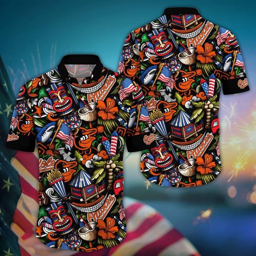 MLB Baltimore Orioles Hawaii Shirt: Vibrant Aloha for Cool Fans