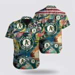 Personalized MLB Oakland Athletics Hawaiian Shirt – Embrace Summer Style!