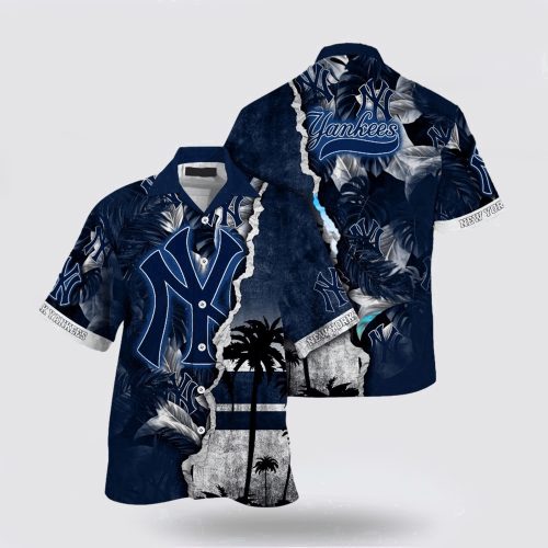 MLB New York Yankees Custom Hawaiian Shirt Sunglasses – Perfect for Fans