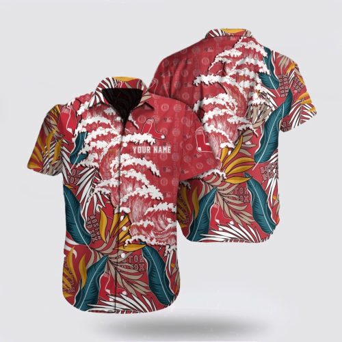 Custom MLB Boston Red Sox Hawaiian Shirt – Unveil the Ultimate Fan Apparel!