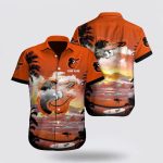 Custom MLB Baltimore Orioles Hawaii Shirt: Beach Fan Transformation
