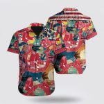 MLB Boston Red Sox Custom Hawaiian Shirt – Embrace Summer in Style!