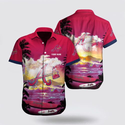 Custom MLB Atlanta Braves Hawaiian Shirt – Dive into Fan MLB Style!