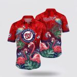 MLB Washington Nationals Hawaiian Shirt Set – Free Your Spirit with Breezy Fan Gear