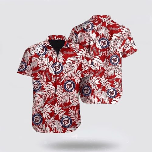 MLB Washington Nationals Hawaiian Shirt: Coastal Fashion for Fans