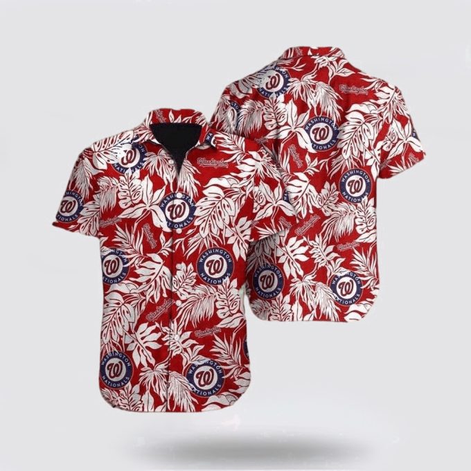 MLB Washington Nationals Hawaiian Shirt: Coastal Fashion for Fans