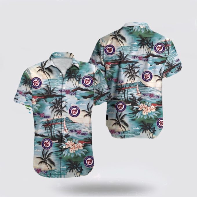 MLB Washington Nationals Hawaiian Shirt: Fan-Favorite Exotic Outfit