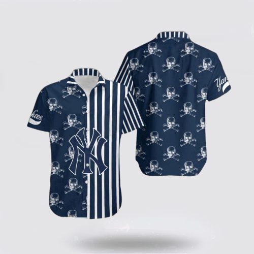 MLB New York Yankees Hawaiian Shirt: Tropical Fashion for Fans to Welcome Summer with Energy