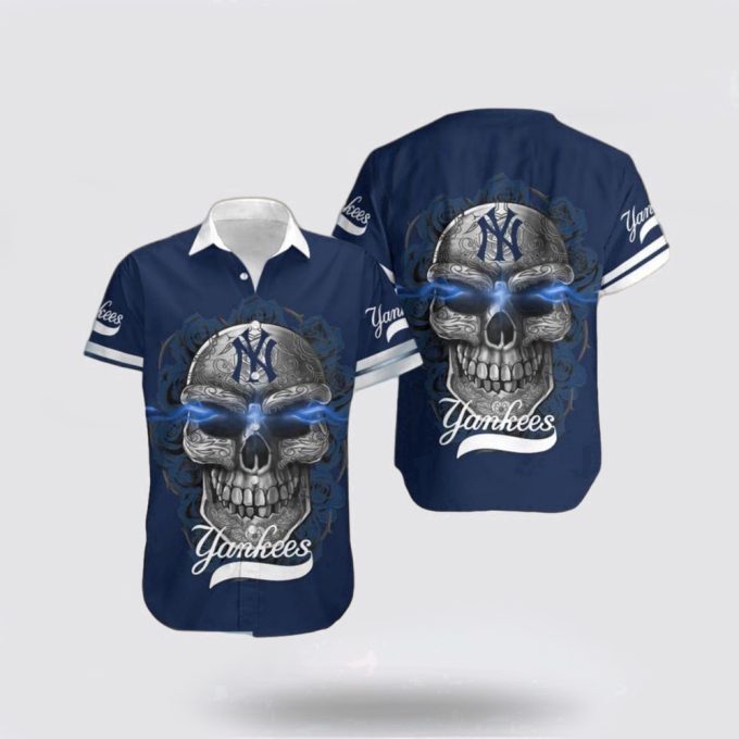MLB New York Yankees Hawaiian Shirt: Stylish Coastal Outfits for Fans