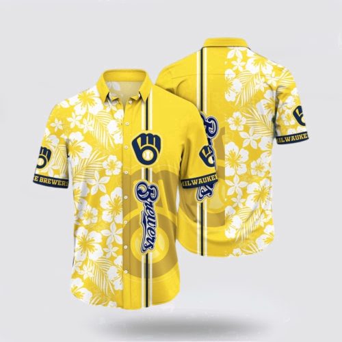 MLB Milwaukee Brewers Hawaiian Shirt – Baseball & Hawaiian Fusion For Fans