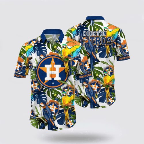 MLB Houston Astros Hawaiian Shirt – Dive into Ocean Vibes for Fans