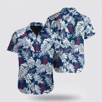 Los Angeles Angels Hawaiian Shirt: Palm Leaf Pattern for MLB Fans