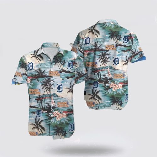 MLB Detroit Tigers Hawaiian Shirt: Embrace Aloha Vibes with Coastal Collection