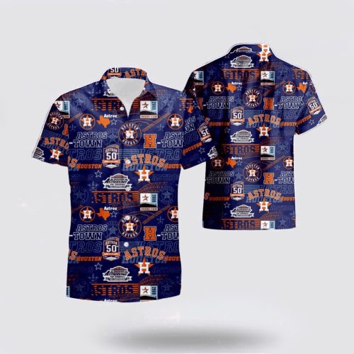 MLB Houston Astros Hawaiian Shirt – Dive into the Sea Breeze Fanwear