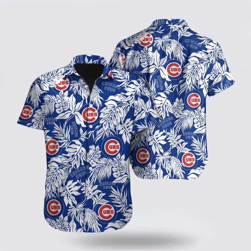 MLB Chicago Cubs Hawaiian Shirt Tropical Fan Gear for MLB Enthusiasts