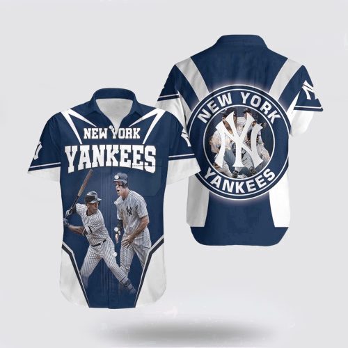 MLB New York Yankees Hawaiian Shirt featuring Mccutchen and Aaron Judge
