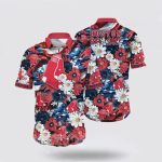 MLB Boston Red Sox Hawaiian Shirt: Chic Coastal Vibes for Summer Fans