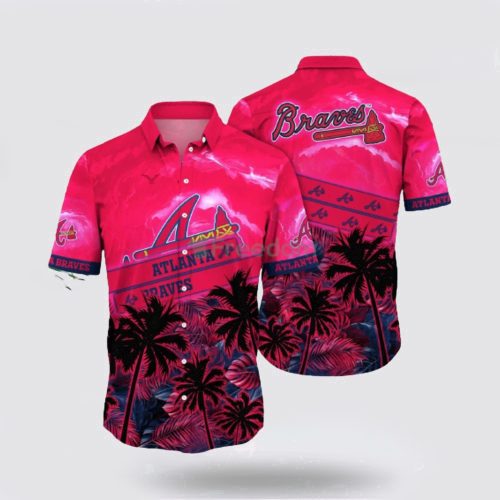Atlanta Braves Hawaiian Shirt Set - Embrace Your Fan Spirit in Style!