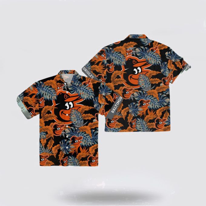 MLB Baltimore Orioles Hawaiian Shirt: Escape to Paradise with Your Ultimate Tropical Fan Gear