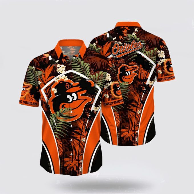 MLB Baltimore Orioles Hawaiian Shirt – Stylish Summer Celebration for Fans