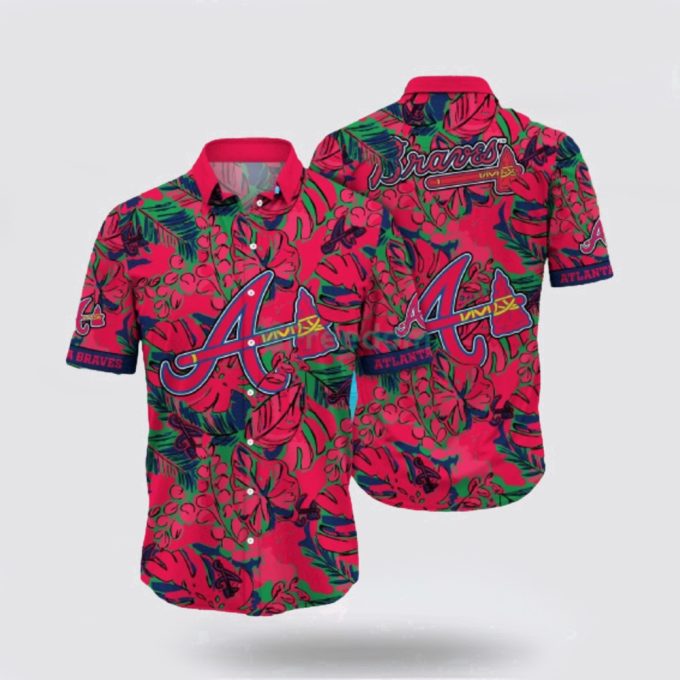 MLB Atlanta Braves Hawaiian Shirt: The Ultimate Fusion of Baseball and Hawaiian Style