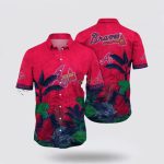 MLB Atlanta Braves Hawaiian Shirt: Discover Tropical Ocean Vibes for Fans