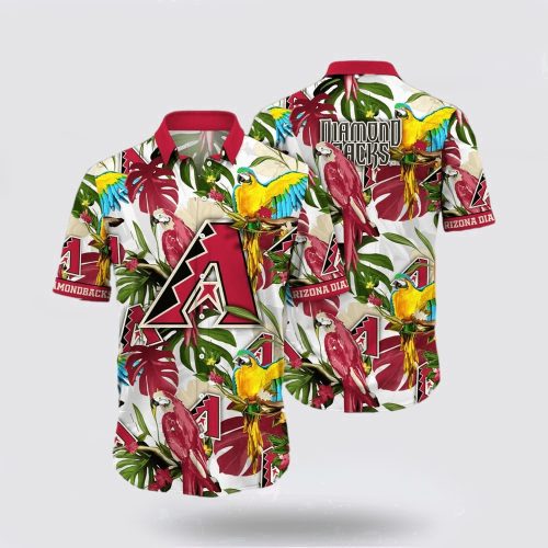 MLB Arizona Diamondbacks Hawaiian Shirt: Turn Heads at the Beach with Fan-Favorite Style