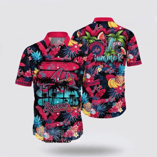 MLB Atlanta Braves Hawaiian Shirt – Stylish Summer Wear for Fans
