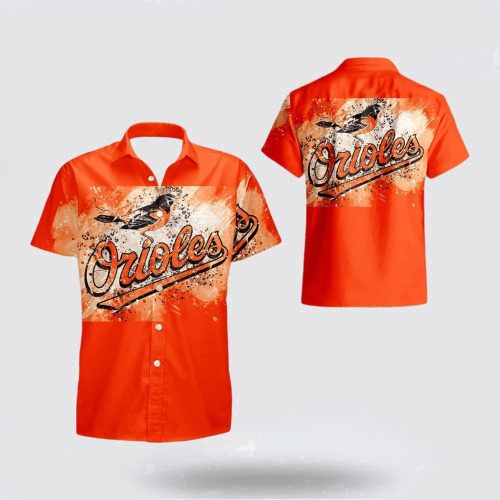 MLB Baltimore Orioles Hawaiian Shirt: Tropical Style for Fans