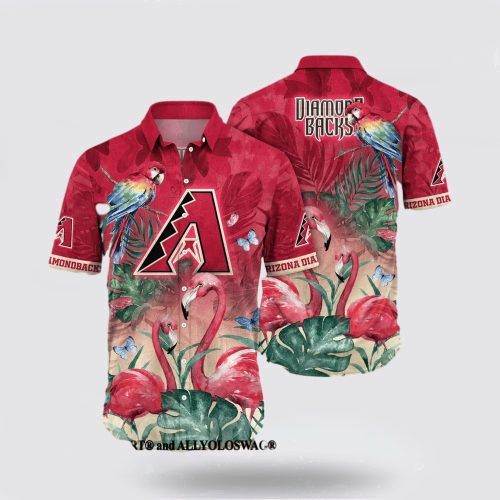 MLB Arizona Diamondbacks Hawaiian Shirt: Surf in Style with this Super Cool Fan Favorite
