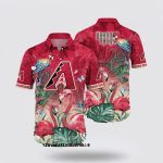 MLB Arizona Diamondbacks Hawaiian Shirt: Surf in Style with this Super Cool Fan Favorite