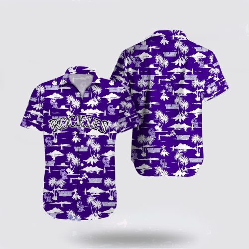 MLB Colorado Rockies Hawaiian Shirt: Celebrate Summer in Style for Fans