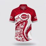MLB Cincinnati Reds Hawaiian Shirt: Tropical Fan Fashion for Summer Energy