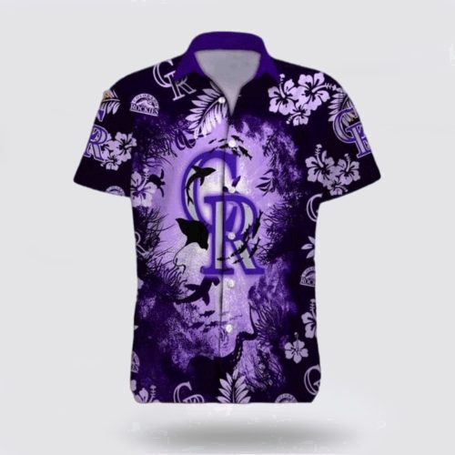 MLB Colorado Rockies Hawaiian Shirt – Dive into Fan-Favorite Tropical Style!