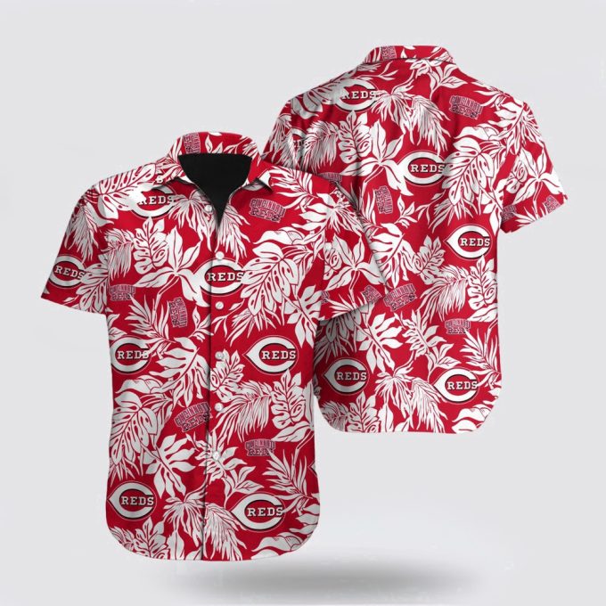 MLB Cincinnati Reds Hawaiian Shirt: Tropical Fan Favorite for Baseball Enthusiasts